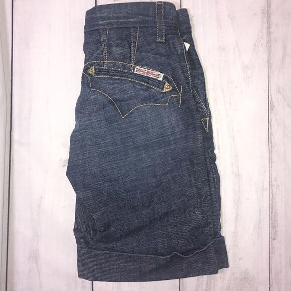 NEW! Hudson Rodeo Trouser Denim Short 24 - Picture 4 of 12